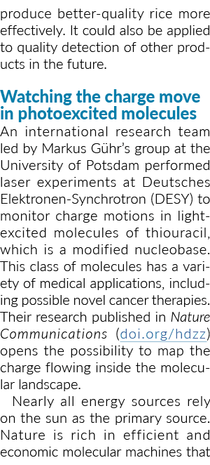 produce better-quality rice more effectively  It could also be applied to quality detection of other products in the    