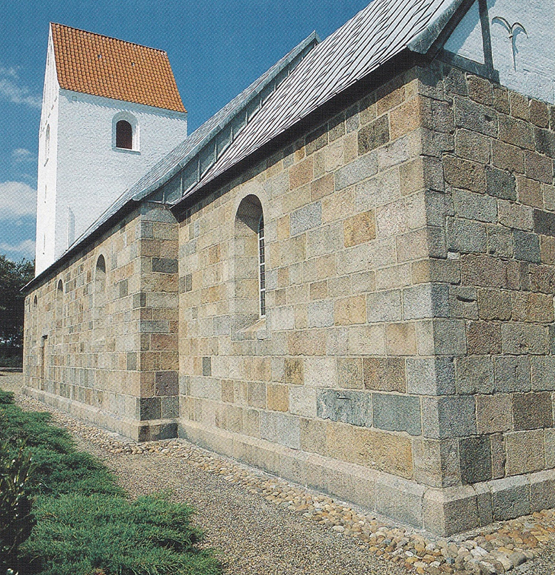 Photo of one of the churches