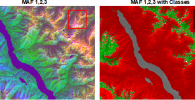 Processed hyperspectral images